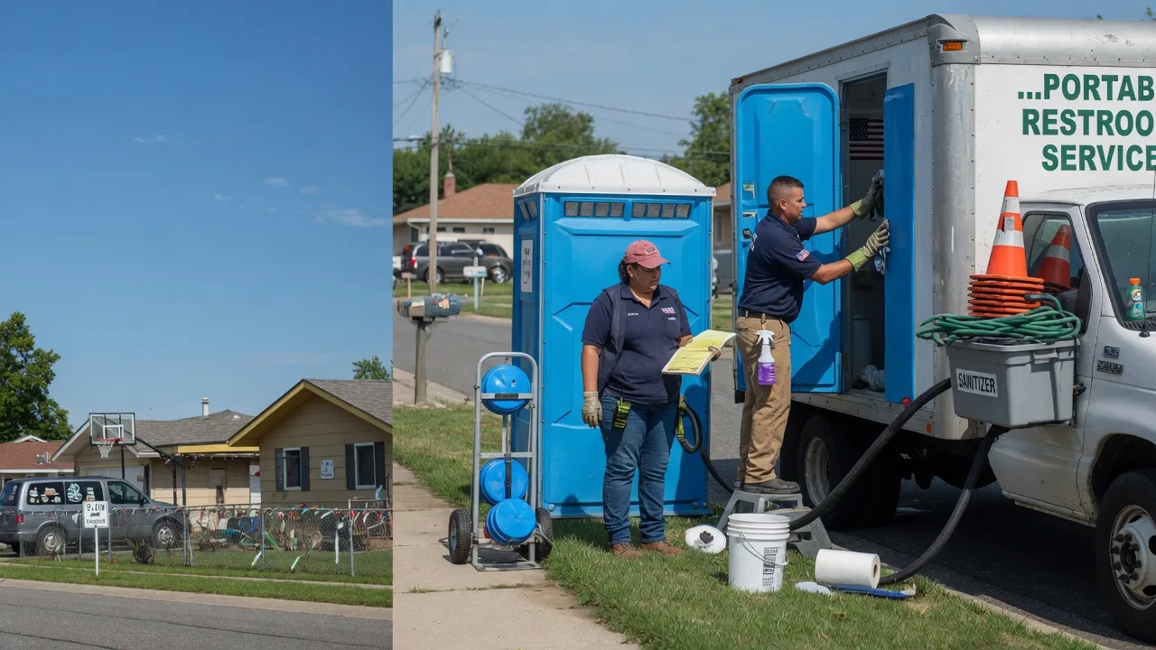Portable Toilet Rental in Lenzburg, IL near me